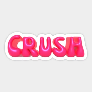 Crush Sticker